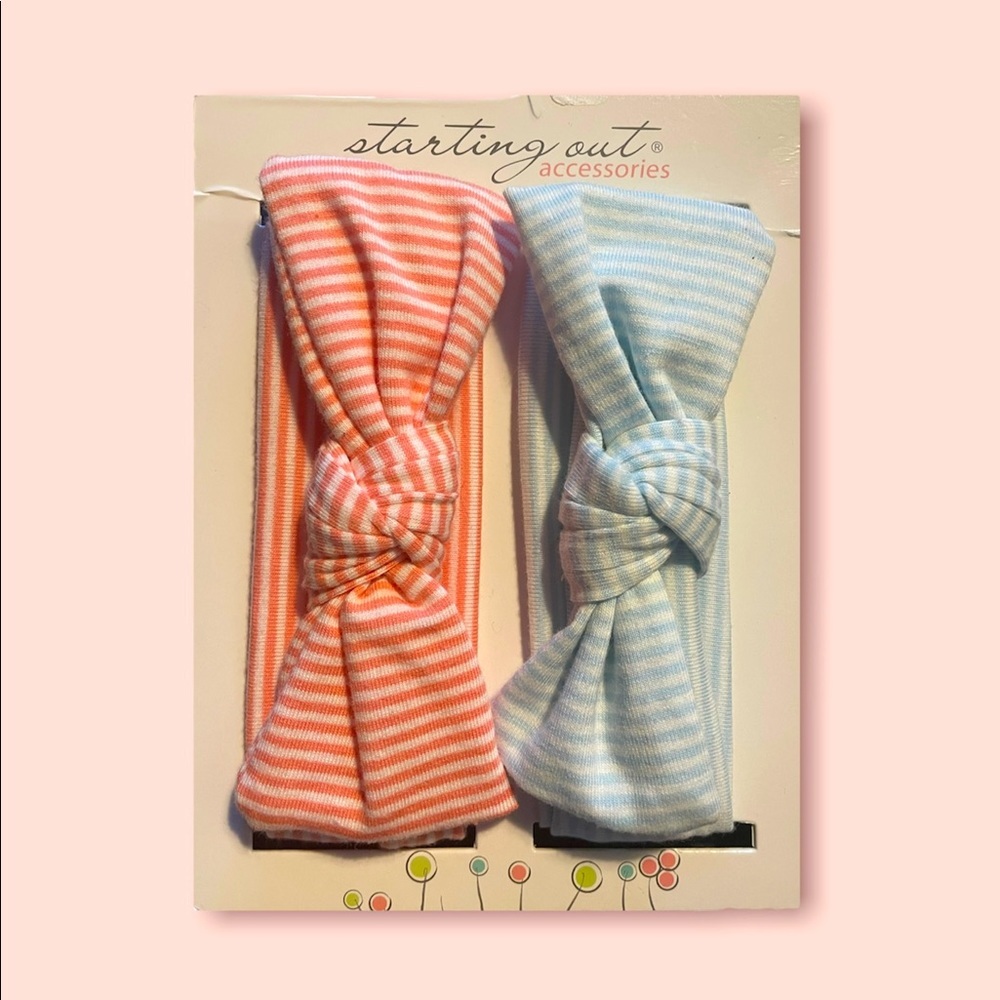 Baby Girls 2-Pack Knotted Headband